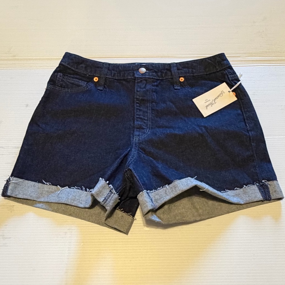 Universal Thread Dark Blue Denim Shorts